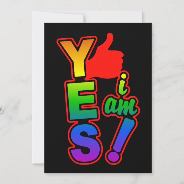 JA, jag bjuder, anpassa Inbjudningar (Framsida)