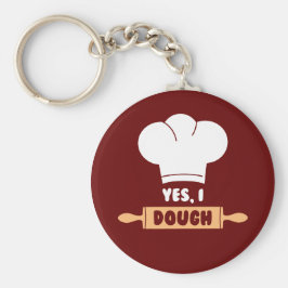 "Ja, jag deg" Bakers Nyckelring