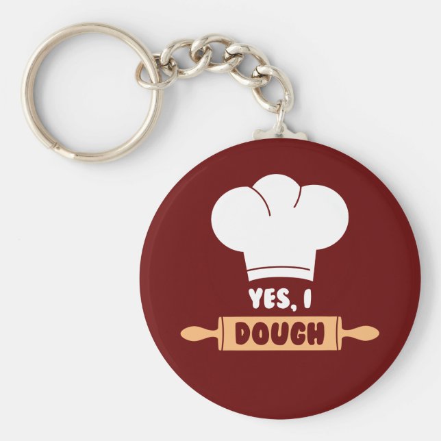 "Ja, jag deg" Bakers Nyckelring (Framsidan)
