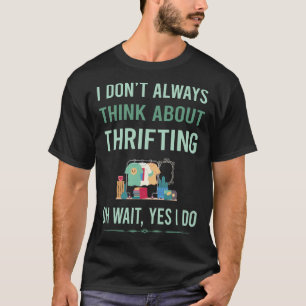 Ja jag gör second hand-shopping t shirt