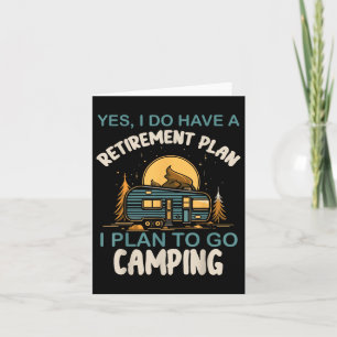 Ja, jag har Camping Camper Retir från Pension-plan Kort
