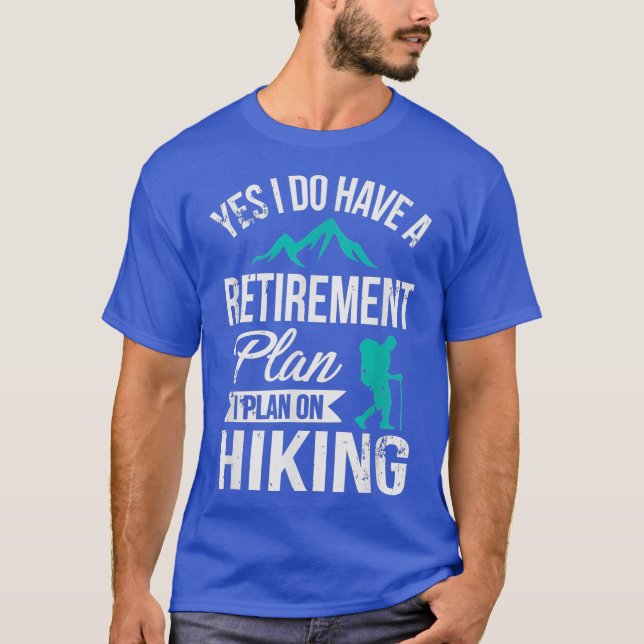 Ja, jag har en bra Pension-plan. T Shirt (Framsida)