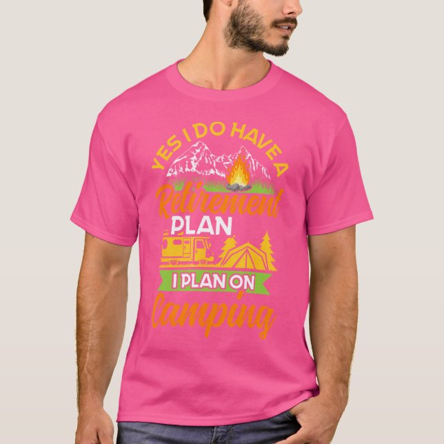 Ja, jag har en Pension-kampanj i Pension-planen T Shirt (Framsida)