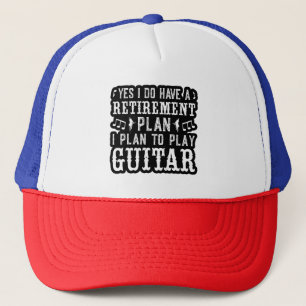 Ja, jag har en Pension-plan, Guitar Älskare Keps