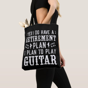 Ja, jag har en Pension-plan, Guitar Älskare Tygkasse
