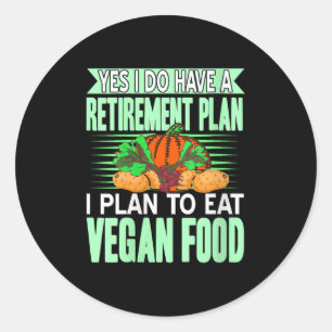Ja, jag har en Pension-plan. Runt Klistermärke