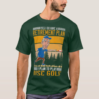 Ja, jag har en Pension-plan-skiva med golf 1 T Shirt
