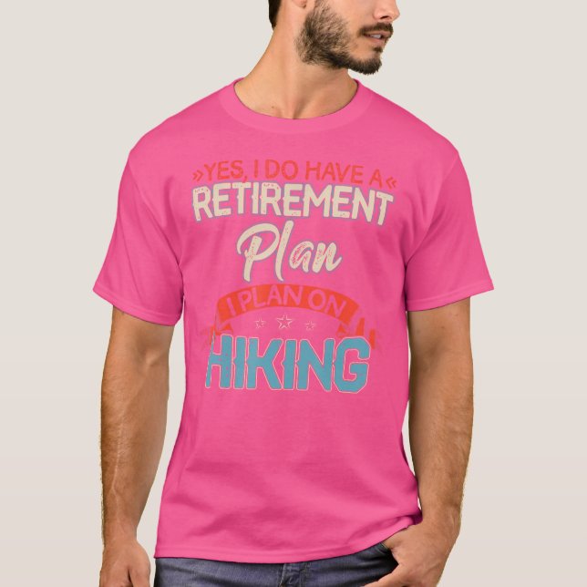 Ja, jag har en Pension-plan, som är så smart. T Shirt (Framsida)