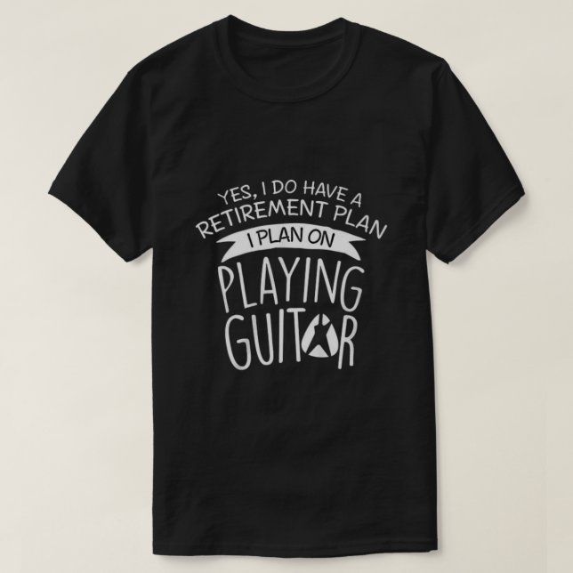 Ja, jag har en pension-plan... t shirt (Design framsida)
