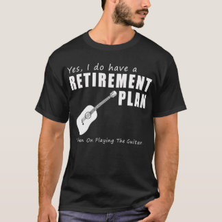 Ja, jag har en pension-plan. t shirt