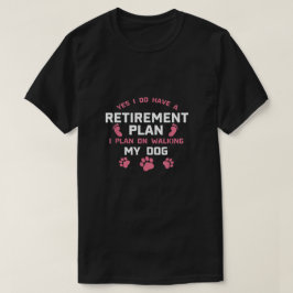 Ja, jag har en Pension-plan T Shirt