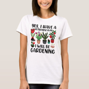 Ja, jag har en plan för Pension T Shirt