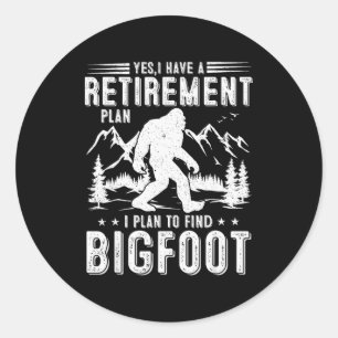 Ja Jag Har Pensionärs Växt Jag Planterar För Att H Runt Klistermärke