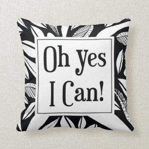 Ja, jag kan bekräfta 16x16 Pillow Kudde