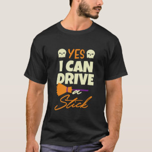 Ja, jag kan driva det moderna Trendiget Svart Art T Shirt