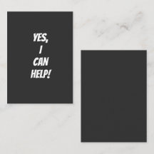 Ja, jag kan hjälpa till!