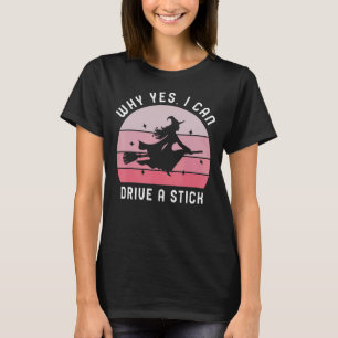 Ja, jag kan köra en penna! Cauldrons och witche T Shirt