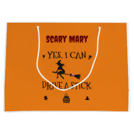 Ja, jag kan köra en penna som säger "Witch"