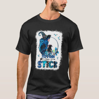 Ja, jag kan köra en pennstångstbroomstick Hallowee T Shirt