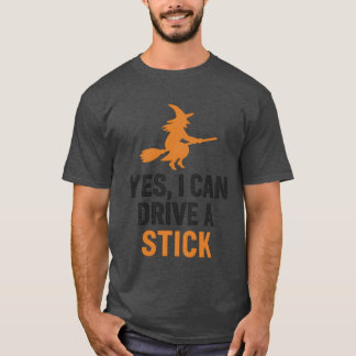 JA, JAG KAN KÖRA EN STICK T SHIRT