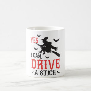 Ja, jag kan köra en styrspak kaffemugg
