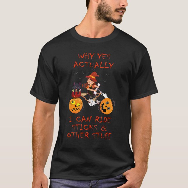Ja, jag kan köra en tallrik. t shirt (Framsida)