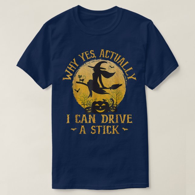 Ja, jag kan köra ett stift 2983 t shirt (Design framsida)