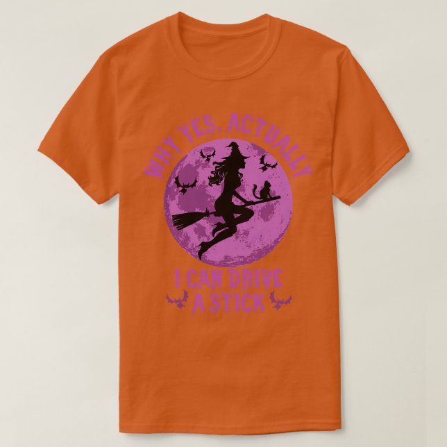 Ja, jag kan köra ett stift 5 t shirt (Design framsida)