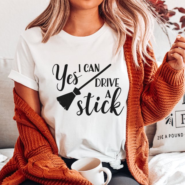 Ja, jag kan köra ett stift | Funny Halloween T Shirt (Skapare uppladdad)