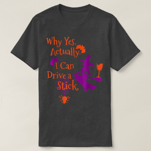 Ja, jag kan köra ett stift på Halljust. T Shirt (Design framsida)
