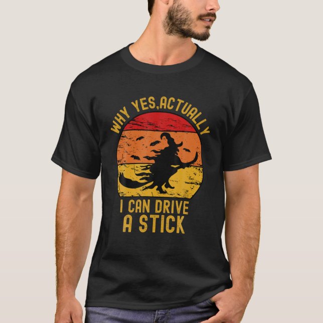 Ja, jag kan köra ett stift på Halljust. T Shirt (Framsida)