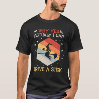 Ja, jag kan köra ett stift på Halljust. T Shirt