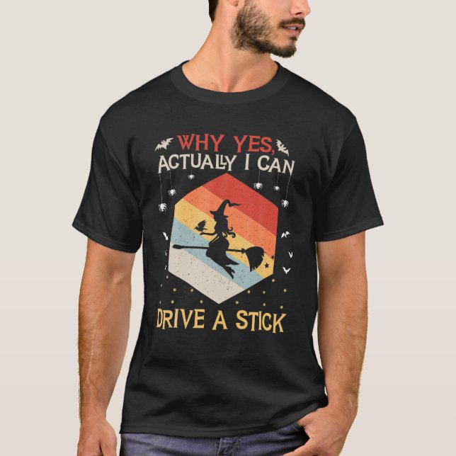 Ja, jag kan köra ett stift på Halljust. T Shirt (Framsida)