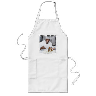 Ja, jag kan laga mat! Apron Långt Förkläde