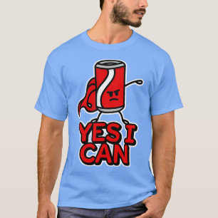 Ja, jag kan lustiga Toppen Hero, lustigt barn, mat T Shirt
