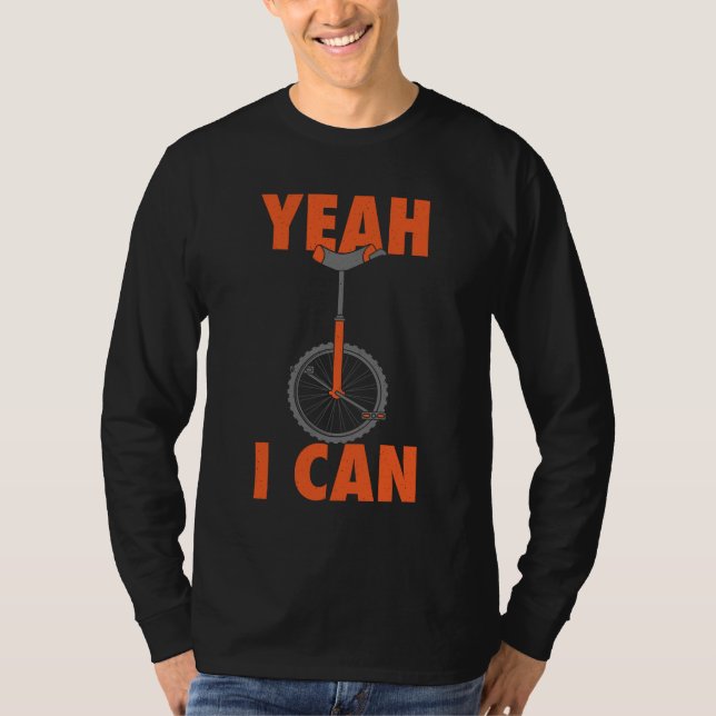 Ja, jag kan Unicle Rider T Shirt (Framsida)