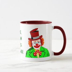 JA! JAG KÖR DENNA CIRKUS! Keramisk mugg