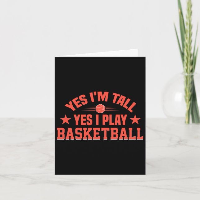 Ja, jag spelar basketboll kort (Framsida)