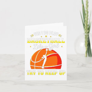 Ja, jag spelar basketboll som en flicka kort