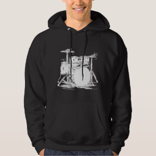Ja, jag spelar Drums Hoodie