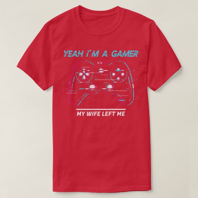 Ja, jag spelar spel t shirt (Design framsida)