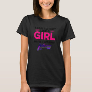Ja, jag stöter som en flicka vill ha en lektion t shirt