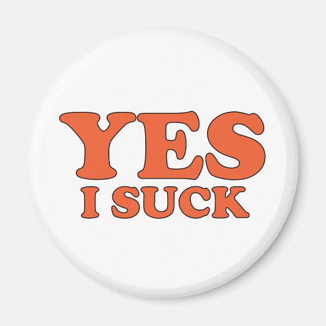 Ja, jag Suck Magnet (Framsidan)