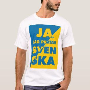 Ja, jag talar svenska t shirt