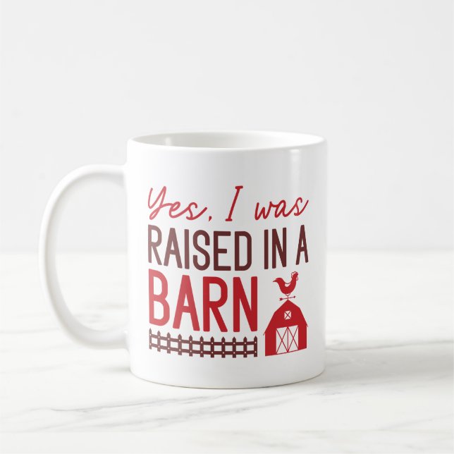 Ja, jag växte upp i en barn kaffemugg (Vänster)