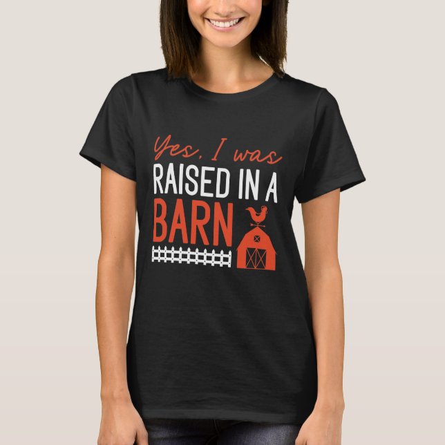 Ja, jag växte upp i en barn t shirt (Framsida)