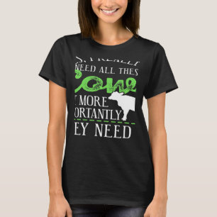 Ja, jag Verkligen behöver alla de här kablarna T Shirt