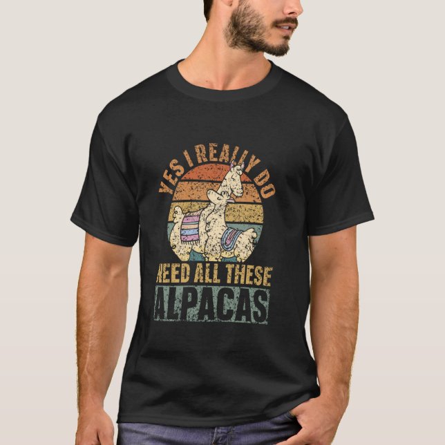 Ja, jag Verkligen behöver alla dessa alfakacas Cut T Shirt (Framsida)