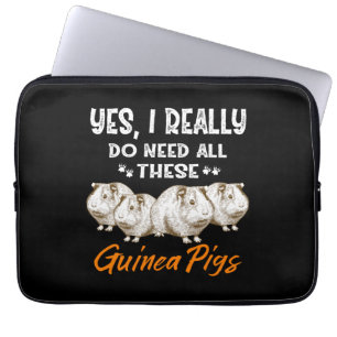 Ja, jag Verkligen behöver alla dessa Guinea Grisar Laptop Fodral