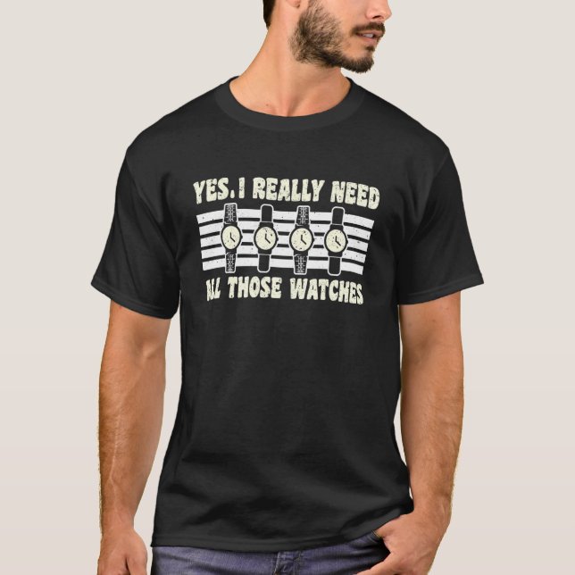 Ja, jag Verkligen behöver alla vakter. T Shirt (Framsida)